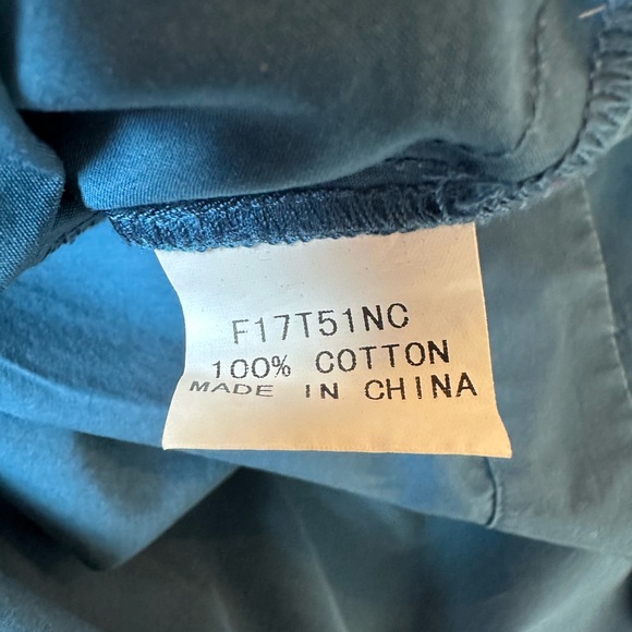 Amélline Dark Blue Cow Neck Top Size Medium in perfect condition doesn’t fit - Picture 5 of 6